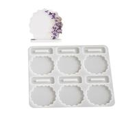 Moule En Silicone Personnalisable Pour La Décoration Artistique De La Maison Fleur Séchée Cadre Photo Époxy Outil Fabrication Bijoux D’artisanat En Silicone