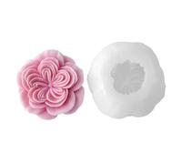 Moule en silicone polyvalent en forme de fleur Austin Rose Moules à bougies en silicone pour savon en résine époxy Décoration de la maison Austin Rose Elastomer Cast