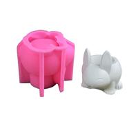 Moule En Silicone Polyvalent Pour Pots De Jardinière Succulente En Forme Lapin Porte-stylo À Démoulage Facile Outil Artisanal Couronne Mignon