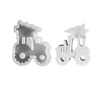 Moule en silicone pour aromathérapie, arbre de Noël, camion, voiture, parfums, pour travaux manuels, diffuseur de voiture