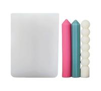 Moule en silicone pour béton pour pilier et lumière, décoration d'intérieur, facile à démouler