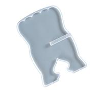 Moule en Silicone pour Bibliothèque Diy, pour Débutants et Garçon et | Texture Claire, Surface Lisse, Blanc, Réutilisable, pour Ateliers Créatifs et Déco Personnalisée
