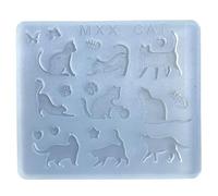 Moule en silicone pour bijoux, collier, boucles d'oreilles, pendentifs, biscuits artisanaux