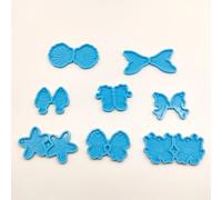 Moule En Silicone Pour Boucles D'oreilles En Cristal Époxy, Pendentif, Décoration, Série Océan, Miroir Animal, Diy