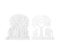 Moule en silicone pour bougeoir en résine époxy, bougeoir en silicone, motif Love Forever Couple Crafts - Pour la maison, un anniversaire