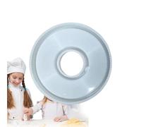 Moule En Silicone Pour Bougeoir - Plateau Rond En Silicone De 17,3 X 17,3 X 2,2 Cm, Moule De Support De Bricolage, Fabricant Artisanal Antiadhésif | Faire Des Glaçons, De La Gelée De Fondant, Du Beurr