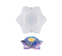 Moule en silicone pour bougeoirs - Convient pour les projets de bougies en résine plâtre et les décorations de vacances
