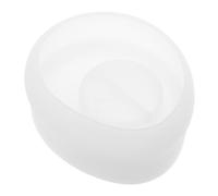 Moule en Silicone pour Bougeoirs Irréguliers, DIY Art Déco Maison | Usage Polyvalent, pour Béton, Plâtre et Résine, Forme Bulle Créative, Blanc