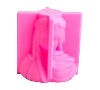 Moule en silicone pour bougie de dame voilée, processus, B | Féminine