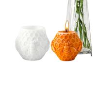 Moule en silicone pour bougie en forme de ruche - Réaliste, flexible, facile à démouler | Moule en silicone en forme de ruche pour bougie, pour adultes, débutants, professionnels, garçons, filles