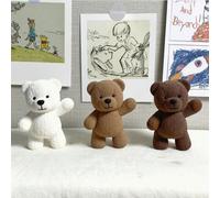 Moule en silicone pour bougie ours 3D, moules à savon aromathérapie ours mignons DIY Levez la main, ours,ours assis,Ours assis modèle 3D,ours de vague,mini-ours,différents mini oursSilicone