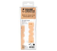 Moule En Silicone Pour Bougie Plâtre Ou Résine Graphique