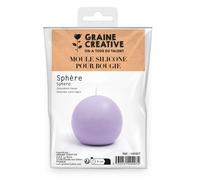 Moule En Silicone Pour Bougie Plâtre Ou Résine Sphère