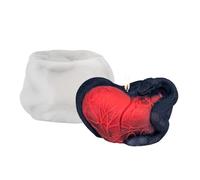 Moule en silicone pour bougies | Moule décoratif pour bougies festives | Outil anti-adhésif pour fabriquer du savon et des figurines pour projets d'art et d'artisanat