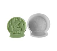 Moule en silicone pour boules de Noël faites à la main et savons, décoration de la maison, moule en silicone pour aromathérapies
