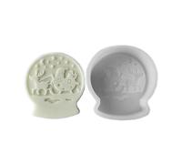 Moule en silicone pour boules de Noël faites à la main et savons, décoration de la maison, moule en silicone pour aromathérapies