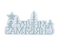 Moule En Silicone Pour Bricolage - Étiquettes De Noël À Suspendre, 30 X 16 Cm, Durable, Lavable, Réutilisable, Idée Cadeau