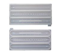 Moule en silicone pour brûleur, récupérateur de cendres, résine époxy, carré de cuisson