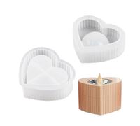 Moule en silicone pour brûleurs d'encens - Pour béton, ciment - Fabrication de tasses en plâtre - Résine époxy - Moules de bocaux de rangement
