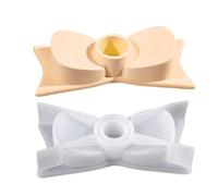 Moule en silicone pour chandelier - Moule en silicone de classe de bougie d'arc - Moule en béton pour table de maison - Décoration de salle à manger