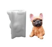 Moule En Silicone Pour Chien Bougie Résine Chiot Bougies Parfumées Fabrication De Savon Moulage Résine Décoration La Maison Fabrication Moule Cire Soja