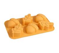 Moule en silicone pour chocolat, pomme de pin, bonbons, fondant, cupcakes, décoration de citrouille, moule en silicone pour décoration de fondant, moule de cuisson anti-adhésif