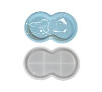 Moule en silicone pour ciment et béton, plâtre, cendrier, plâtre, décoration d'intérieur, moule en résine époxy