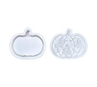 Moule en silicone pour citrouilles - Lanterne - Moule en silicone - Outils de bricolage pour plâtre - Photophore d'Halloween - Décoration d'automne - Bricolage - Vacances - Décoration de la