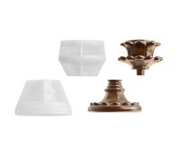 Moule en silicone pour créer des supports élégants en résine, des articles de décoration d'intérieur et des fournitures d'artisanat Support européen en silicone