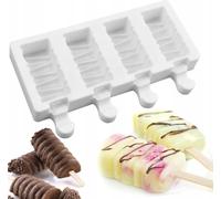 Moule En Silicone Pour Crème Glacée Sorbets Sur Bâtonnet Jus De Glace Maison