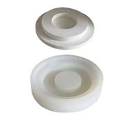 Moule en silicone pour cuisinière creuse en forme d'anneau - Pour artisanat - Bougeoir - Bougie chauffe-plat - Décoration de table - Moules à bougies - Artisanat