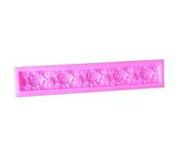 Moule en silicone pour décoration de gâteaux en forme de fleur et sucre