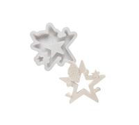 Moule en silicone pour décoration de la maison, décorations de Noël, figurine de Père Noël, gypse, accessoire de moulage en silicone