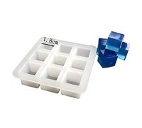 Moule en silicone pour décoration de petits cubes en résine époxy