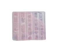 Moule en silicone pour décoration d'ongles en forme de fleur - Outil d'art pour photothérapie