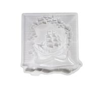 Moule en silicone pour décoration murale en forme de voiliers pour moulage de résine époxy, table, armoire, décoration d'intérieur, moules de moulage en résine époxy