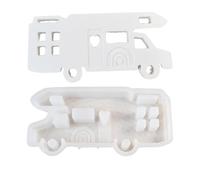 Moule en silicone pour décoration murale ou de table Motif campeurs