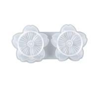 Moule en silicone pour diverses fleurs, couronnes et pétales de fleurs, convient pour la fabrication de bijoux en résine époxy, décoration d'intérieur