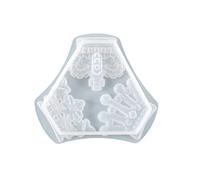 Moule en silicone pour diverses fleurs, couronnes et pétales de fleurs, convient pour la fabrication de bijoux en résine époxy, décoration d'intérieur