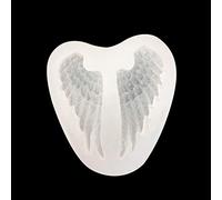 Moule en silicone pour fabrication de bijoux en forme d'ailes d'ange