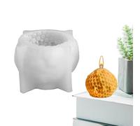 Moule en silicone pour fabrication de résine de miel, cylindre d'abeille, savon cylindrique en silicone 3D, libération rapide, casting décoration de la maison, résine animale, pour fondant et