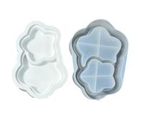 Moule en silicone pour fabrication d'étoiles/nuages/pierres, ornement