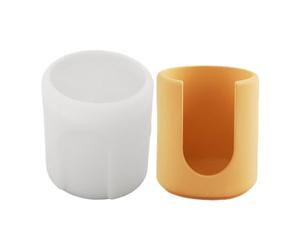 Moule en Silicone pour Faire des Jardinières en Béton,Moule à Démontage Facile,Moule Rond en Silicone | Pour Bougeoirs Maison Résine Plâtre Béton Artisanat