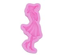 Moule en silicone pour fille - Pour fabrication de gâteaux, chocolats, savons, mousses, desserts, fondants, outils de décoration - Moule en silicone