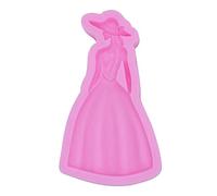 Moule en silicone pour fille - Pour fabrication de gâteaux, chocolats, savons, mousses, desserts, fondants, outils de décoration - Moule en silicone