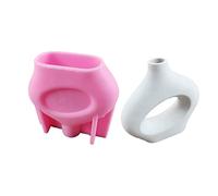 Moule en silicone pour fleurs - Vase de rangement en résine époxy - Convient pour les bijoux, la décoration de la maison, les plantes - Pour moulage de résine