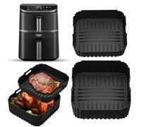 Moule en silicone pour friteuse à air chaud COSORI Turbo Tower Pro - 10,8 l - Double Stack Airfryer - Moule en silicone antiadhésif - Pour friteuse à air chaud - CAF-DC112-ADE et CAF-DC113S-ADE