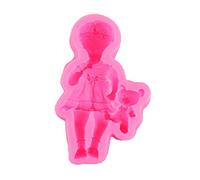 Moule en silicone pour garçons et filles, moule à glace, moule à gâteau, haricot vert, moule à chocolat, bloc de glace, desserts français, décoration de gâteaux, outils de cuisson de gâteaux