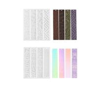 Moule en silicone pour gouttes de cristal, motifs géométriques irréguliers personnalisés, travaux manuels, marque-pages personnalisés, artisanat en silicone