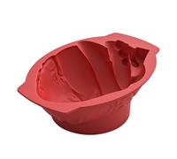 Moule en silicone pour Halloween : grand cœur 3D, moule à gâteau au chocolat | Plateau réutilisable anti-adhésif avec forme réaliste, outil créatif pour la cuisson décoration de fête de cuisson